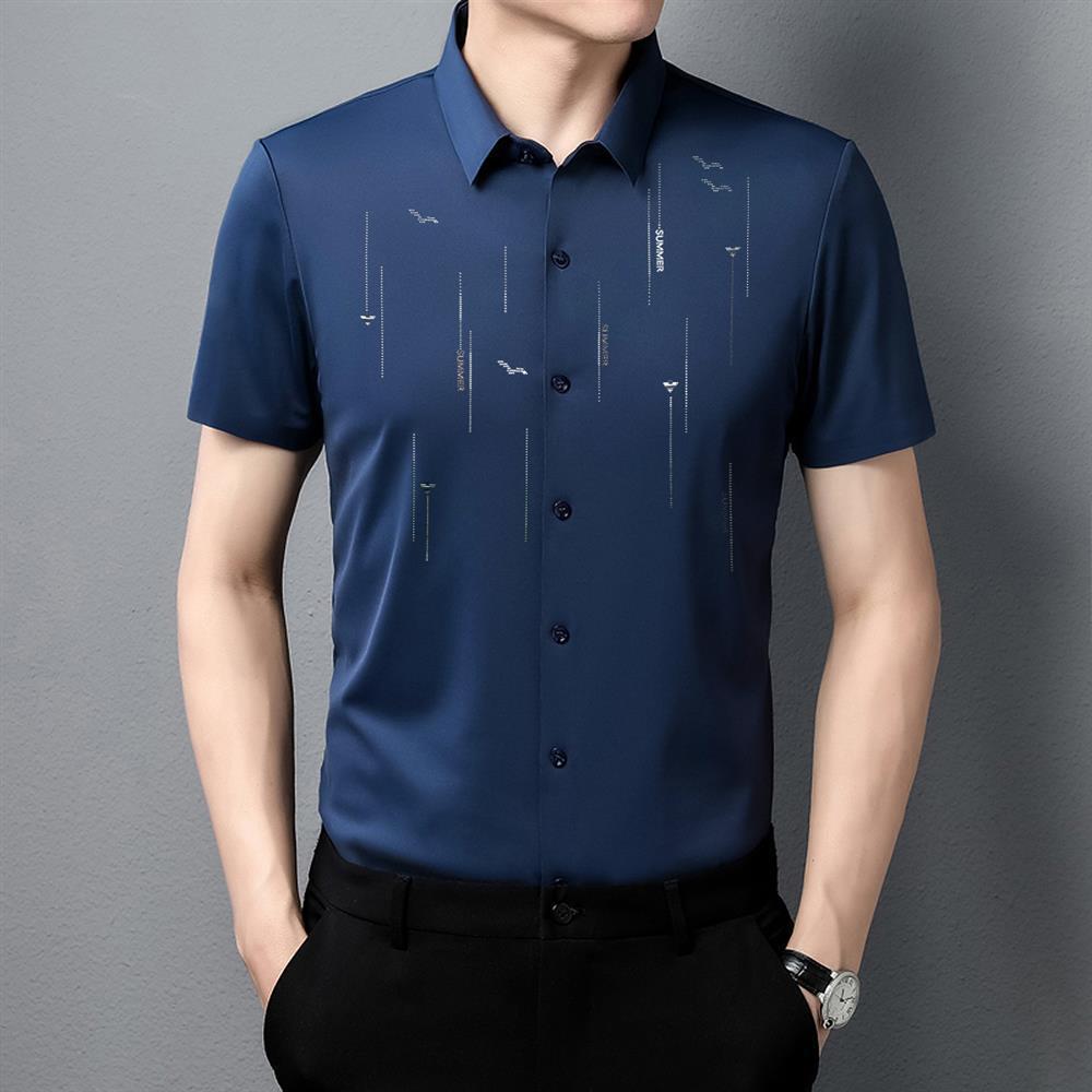 Casual short Sleeve Shirt men