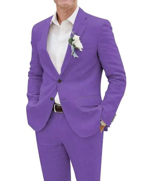 Men's Linen Slim Fit suit