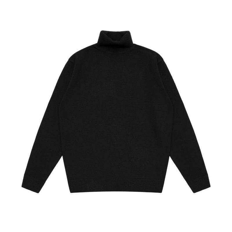 Men's Thickened Autumn And Winter Slim Turtleneck Sweater