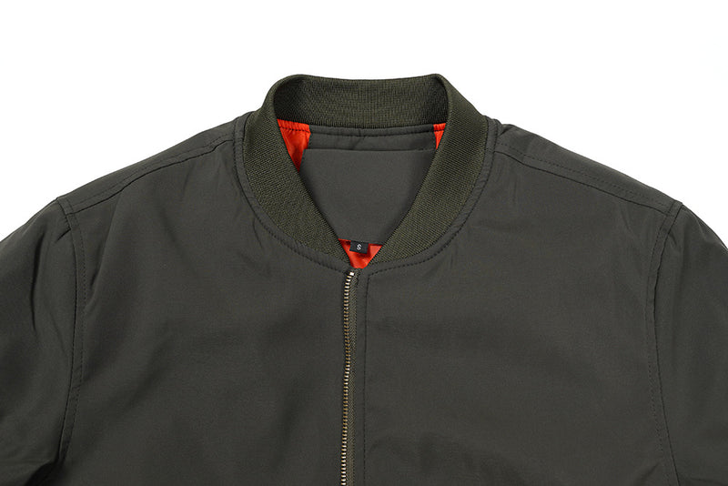 Men's Plus-sized Flight Jacket