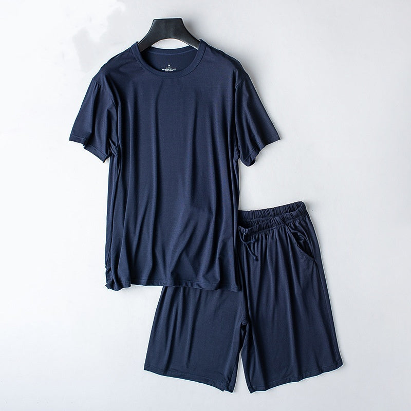 Summer Pajamas Men's Thin Homewear Suit