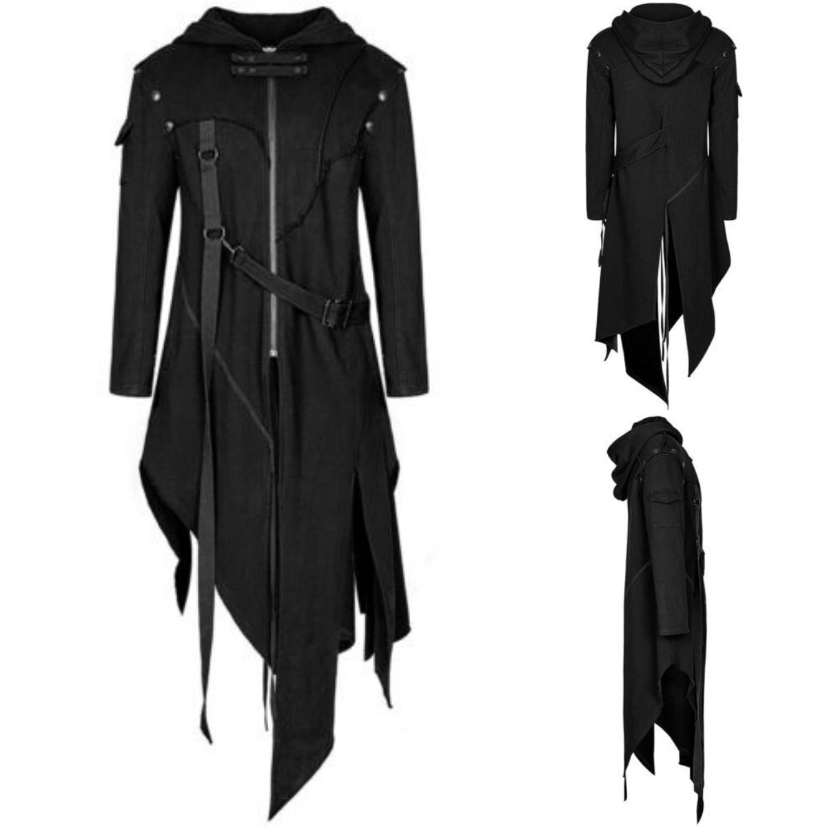 Autumn And Winter Halloween Trench Coat