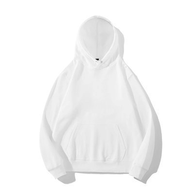 Solid Color Hoodie Plus Size Long-sleeved Hooded Sweater