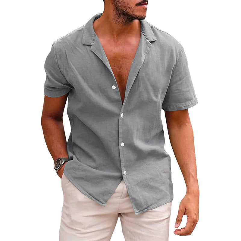 Button Down Beach Summer Shirt