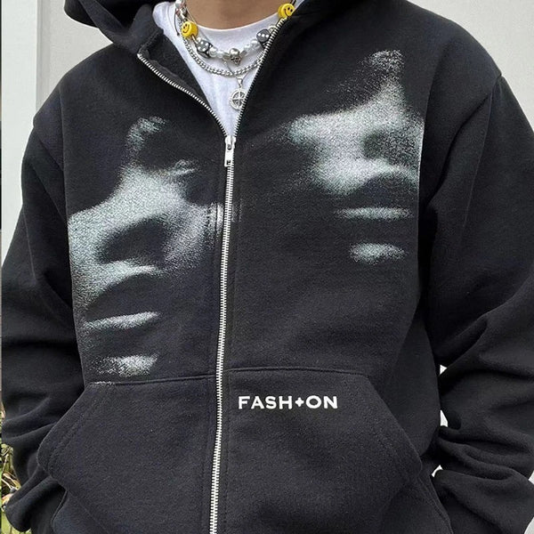 Men Zip Hoodie