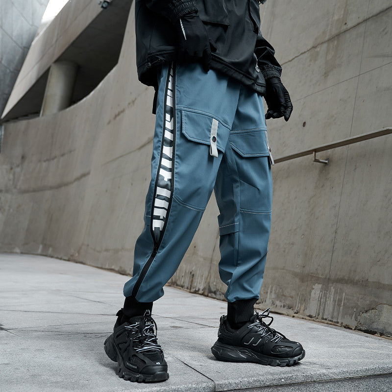 Men's Functional High Street Overalls pants