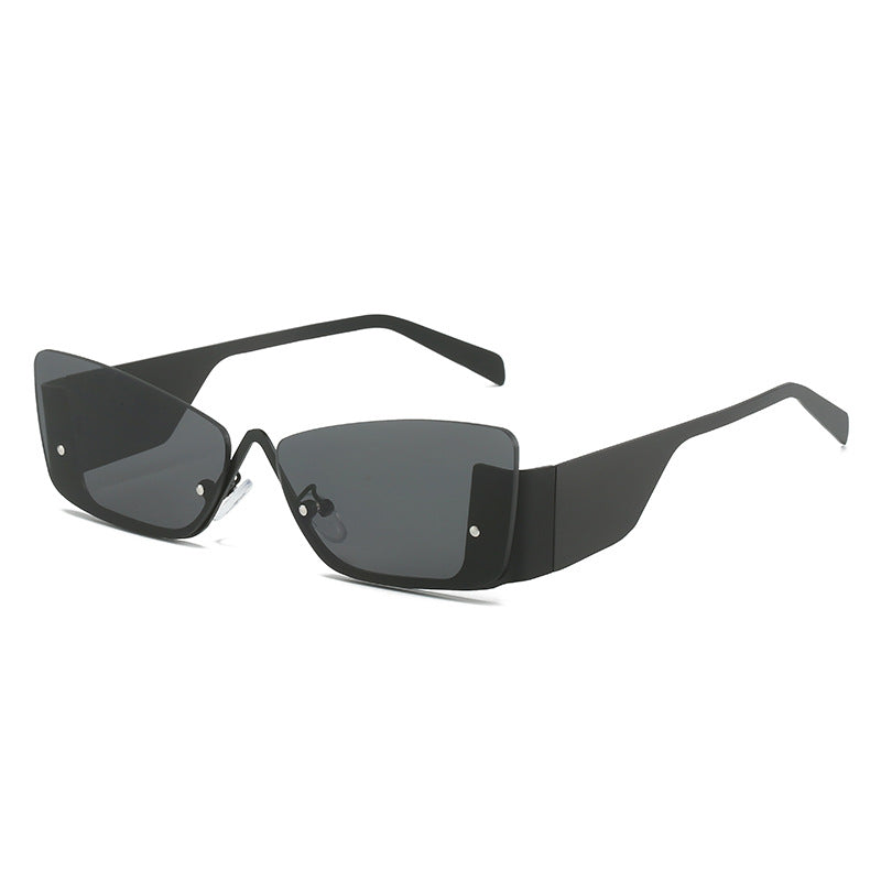 European And American Frameless Fashion Sunglasses