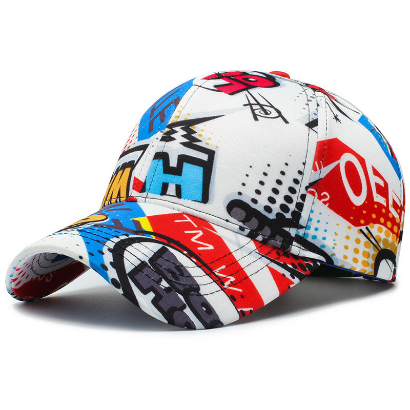 Men's And Women's Fashion Cotton Printed Hat