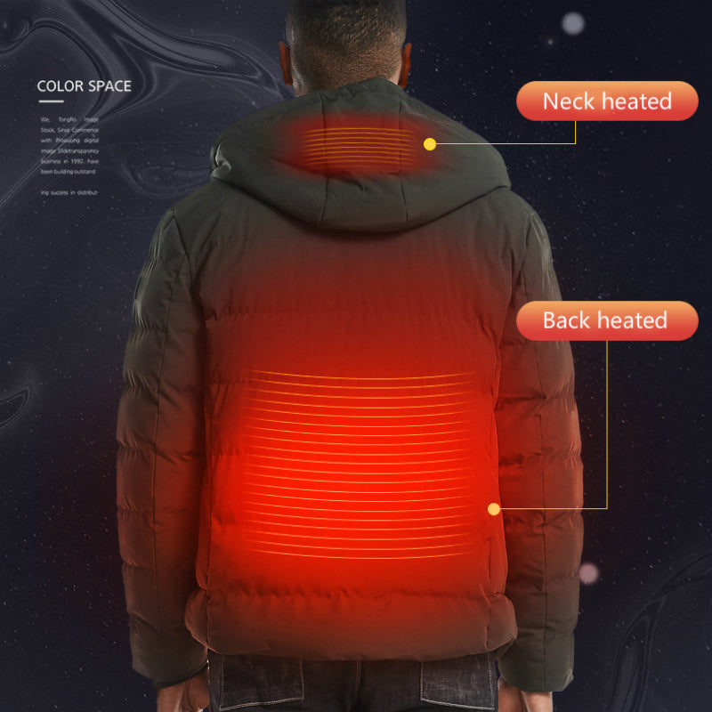 Cotton Coat USB Smart Electric Heated Jacket