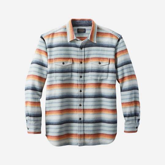 Men Plaid Plus Fleece Warm Shirt Jacket