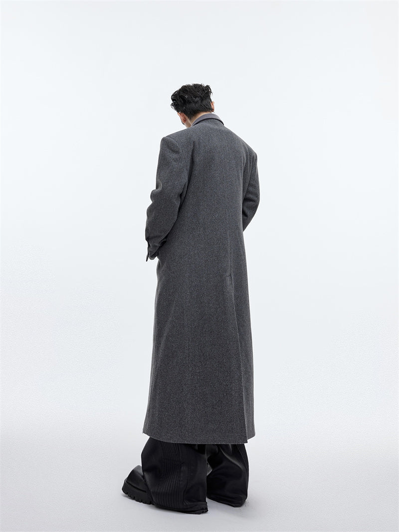 Men's Long Over The Knee Coat