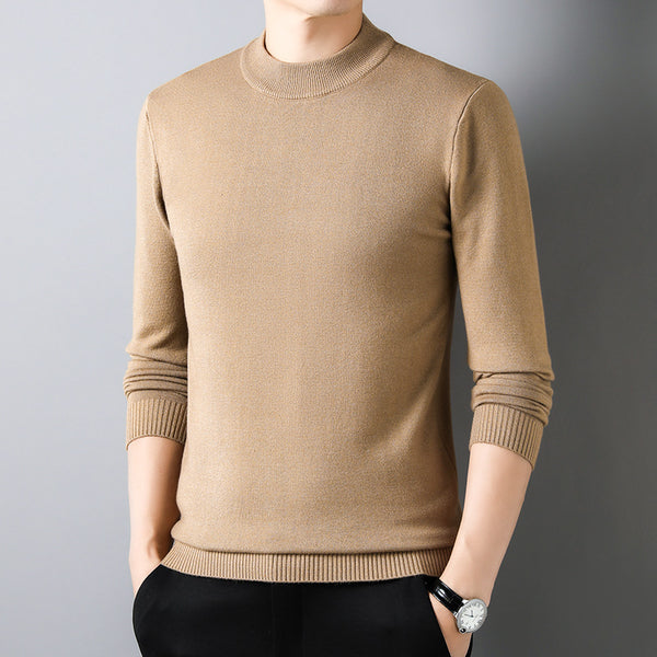 Long Sleeve Bottoming Casual All-match Round Neck Sweater