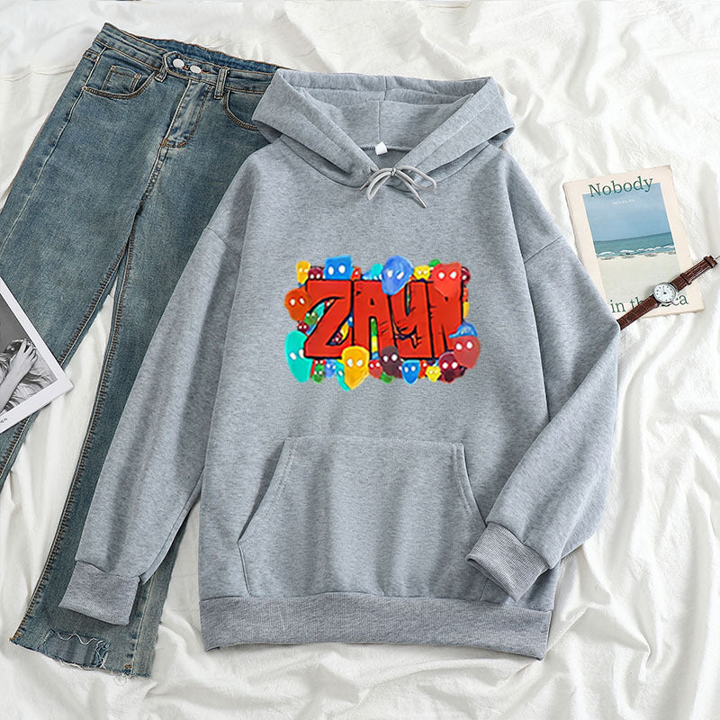 Printed Letter Hoodies For Men And Women