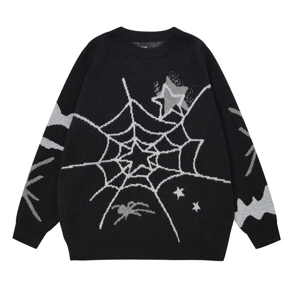 Men's Spider Web Pullover sweater