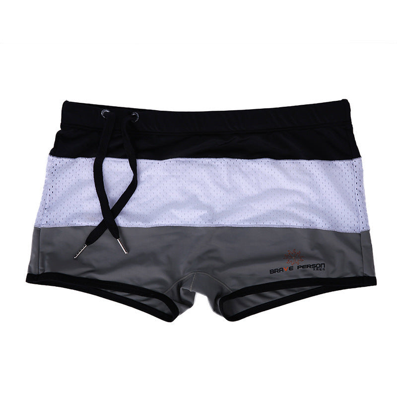 Men's Polyester Swimming Trunks Boxers