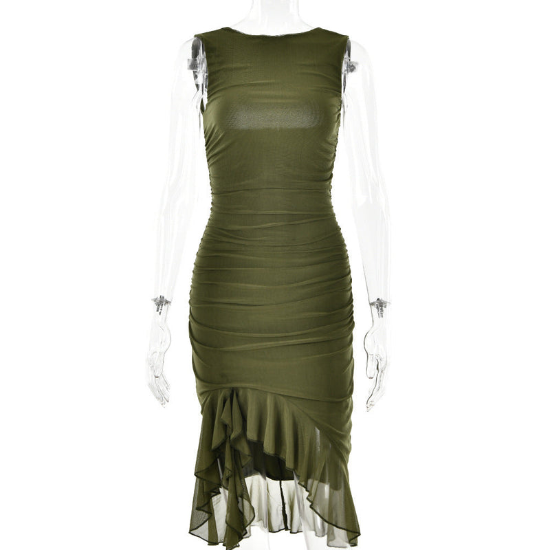 Summer Slim Skinny Sleeveless Party Club Dress