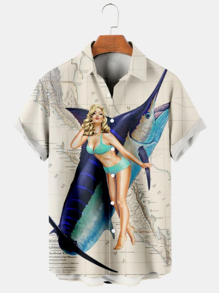 Plus Size Hawaiian Shirt