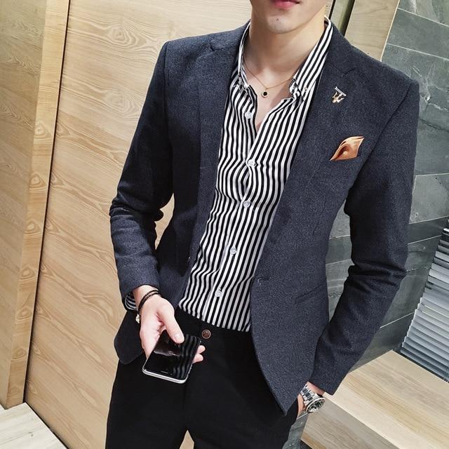 Men's Casual Suit Jacket