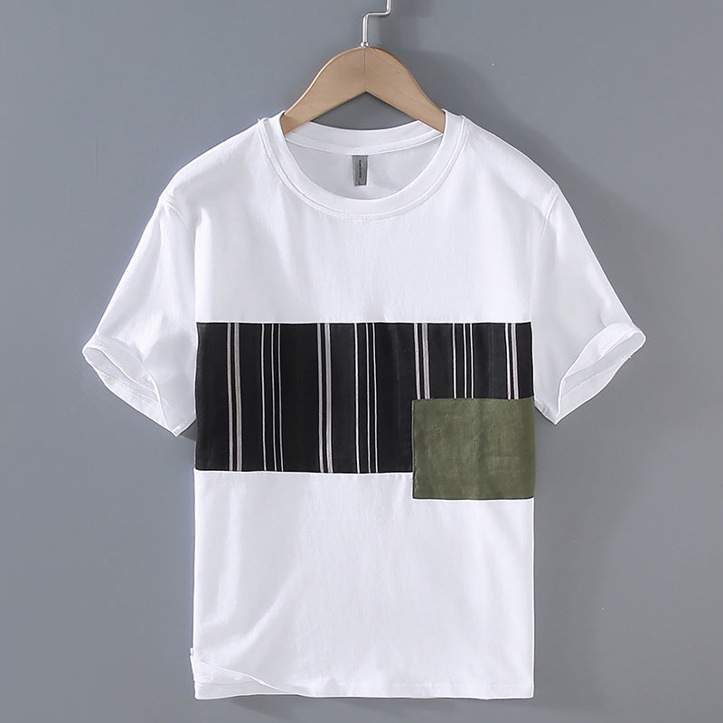 Men's Short Sleeve Round Neck T-Shirt