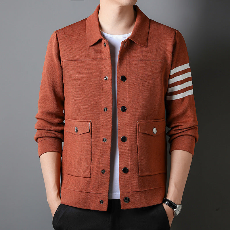 Men's Fashionable Jacket Knitwear Coat