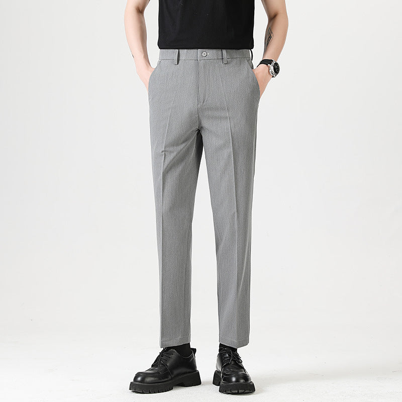 Men's Casual Small Trousers Stretch Pencil Pants