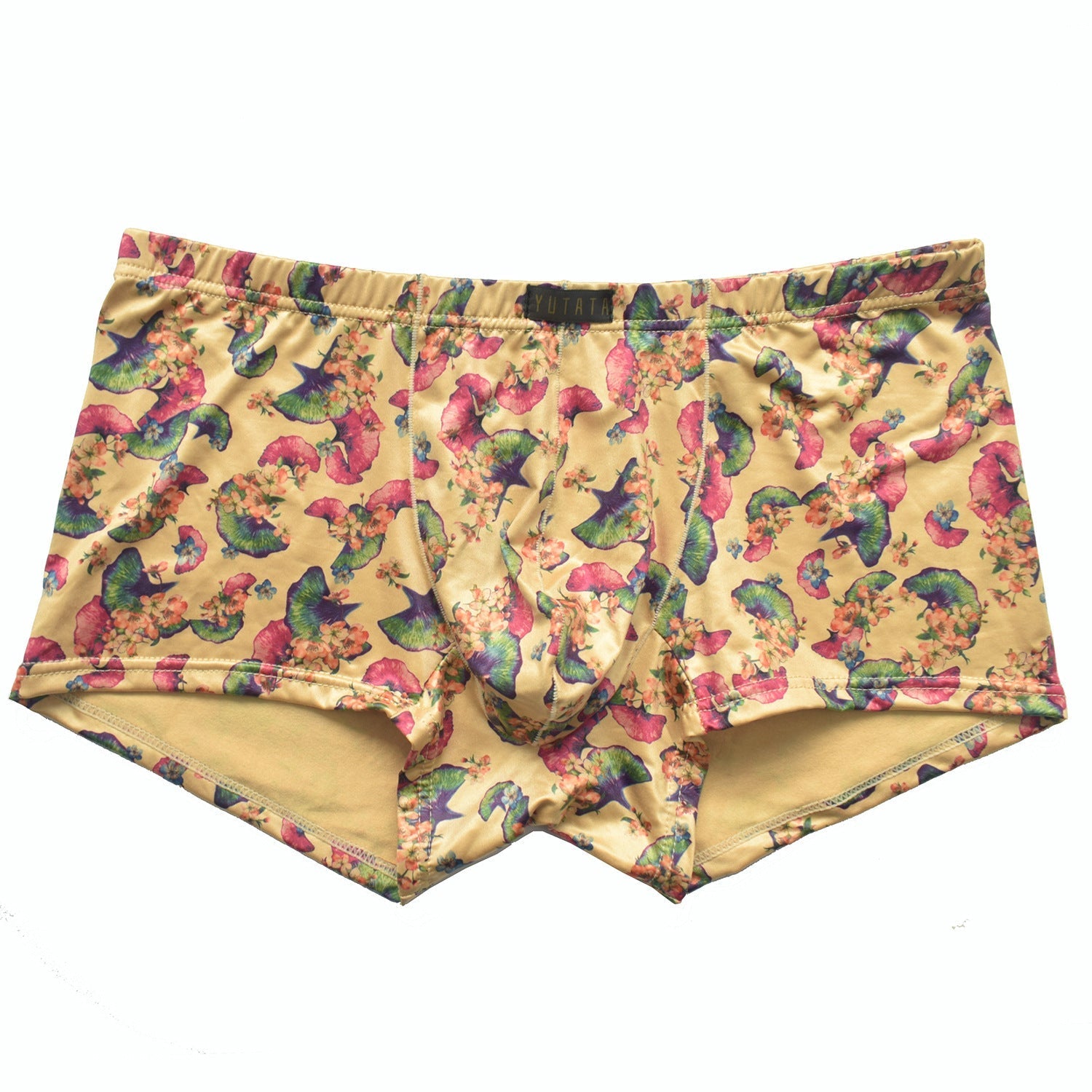 Gingko Leaf Printing Large Size Men's Boxers