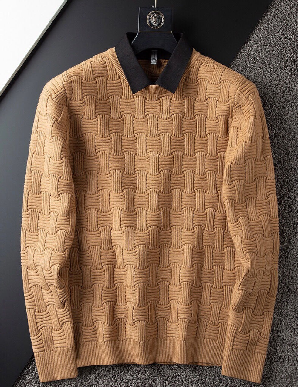 Men's Slim Pullover Sweater