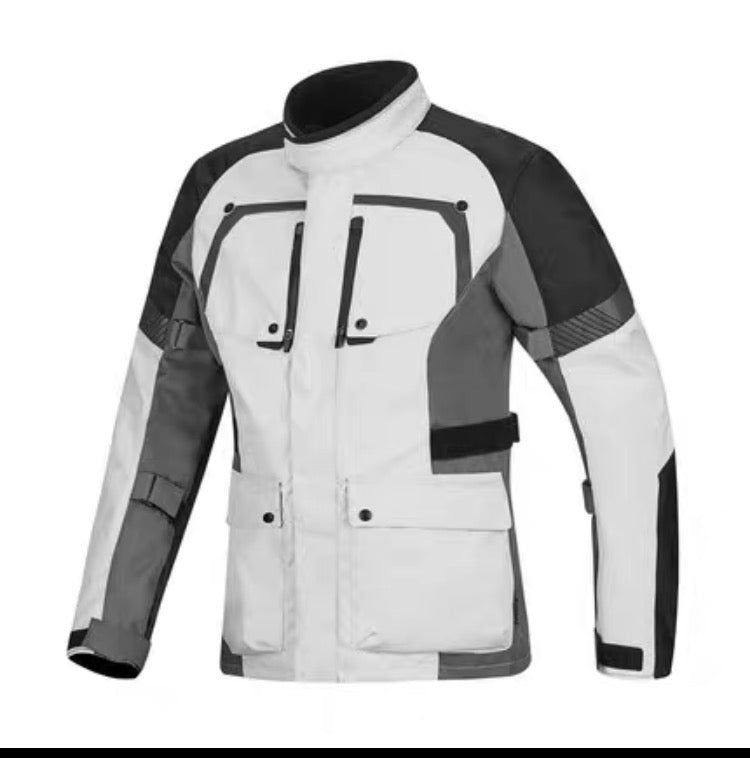 Warm And Waterproof Pull Four-season Motorcycle jacket men