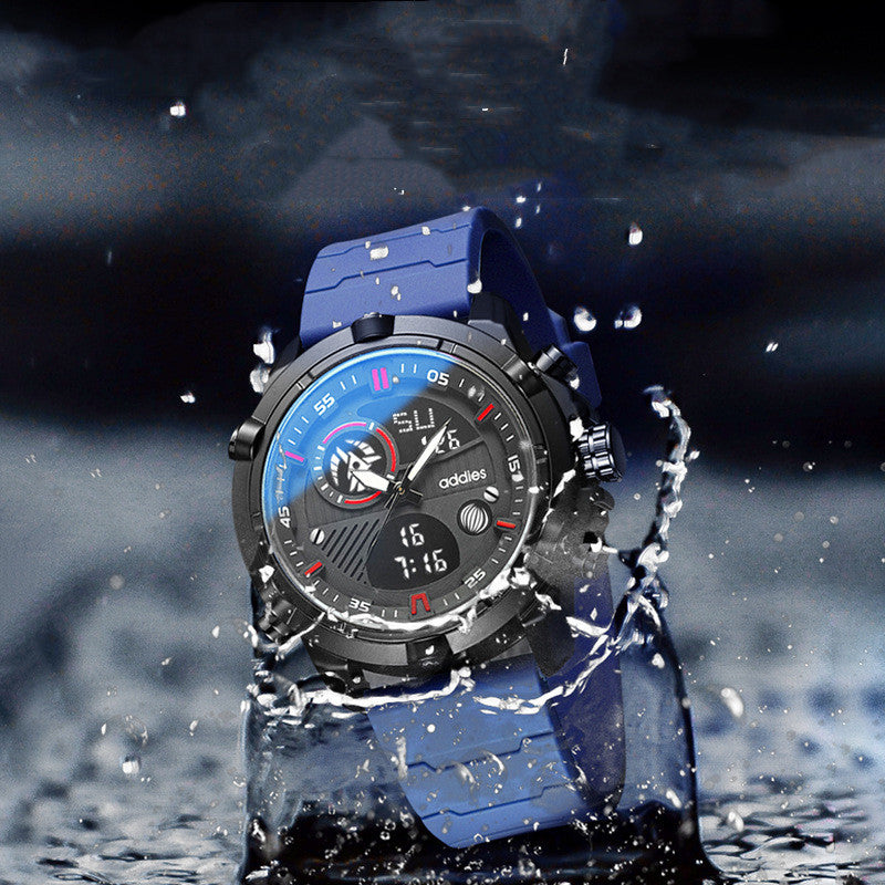 Men Sports Water Luminous Metal Watch