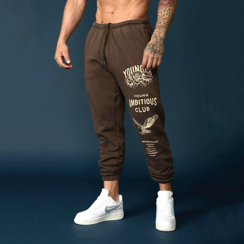 Men's Thicken Ankle-tied Sports Pants