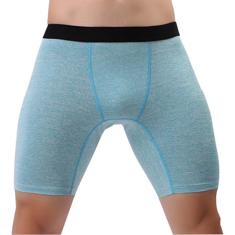 Sports Men's Long Underwear Cotton Sweat-absorbing