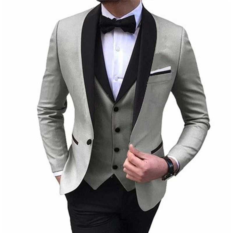 New Men's Suit Three Piece tuxedo Suit