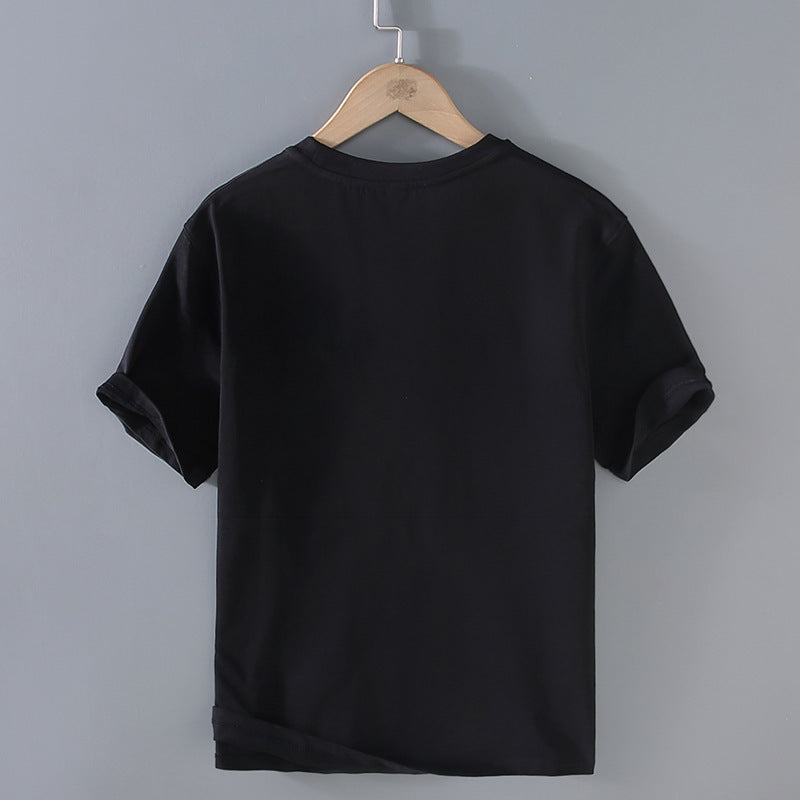 Men's Short Sleeve Round Neck T-Shirt