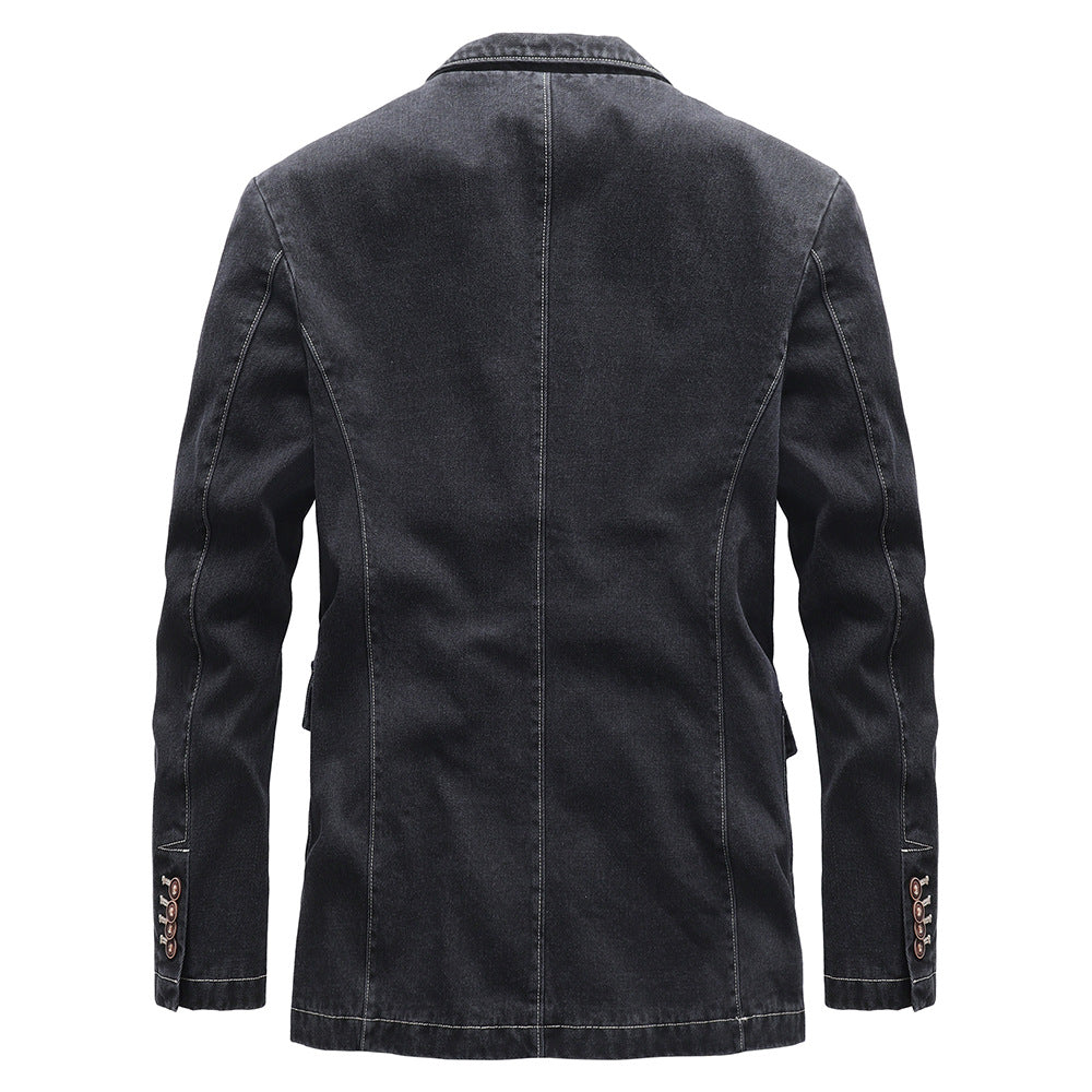 Young And Middle Aged Men's Slim Fit Jacket