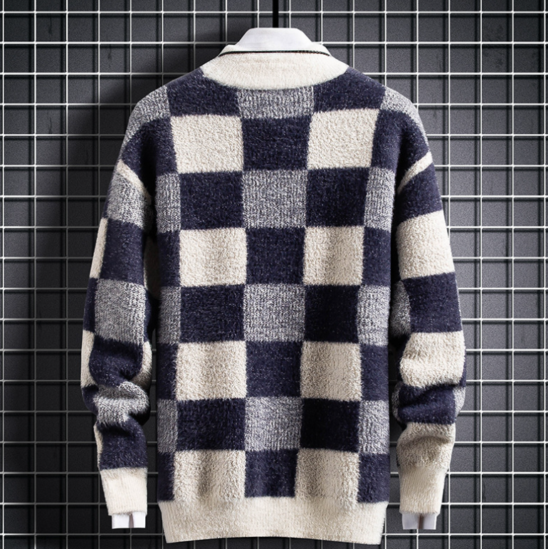 Men Round Neck knitted Sweater