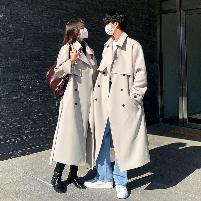 Loose And High Class trench Coat for men