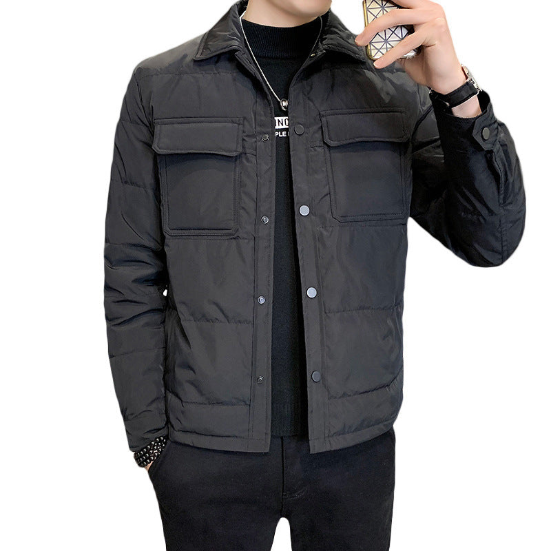 Casual Cargo Polo Collar jacket