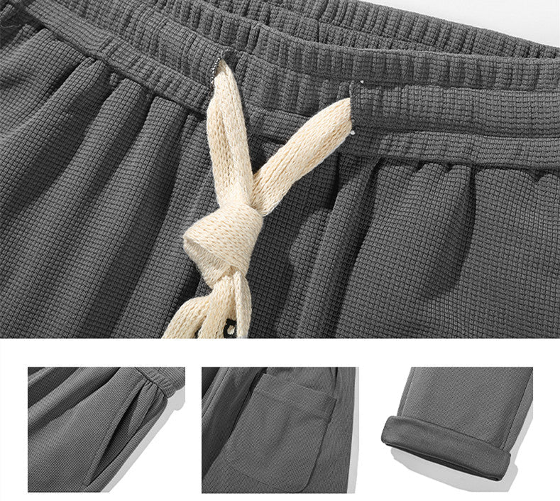 Japanese Simple Versatile Sports Wide Leg Pants