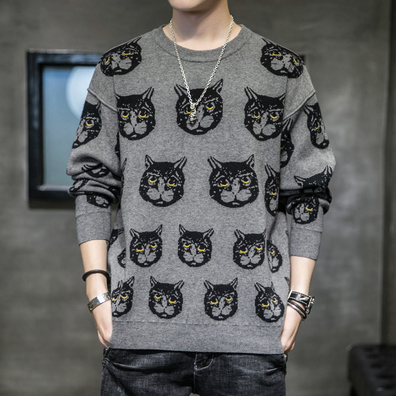 Men's Printed Sweater