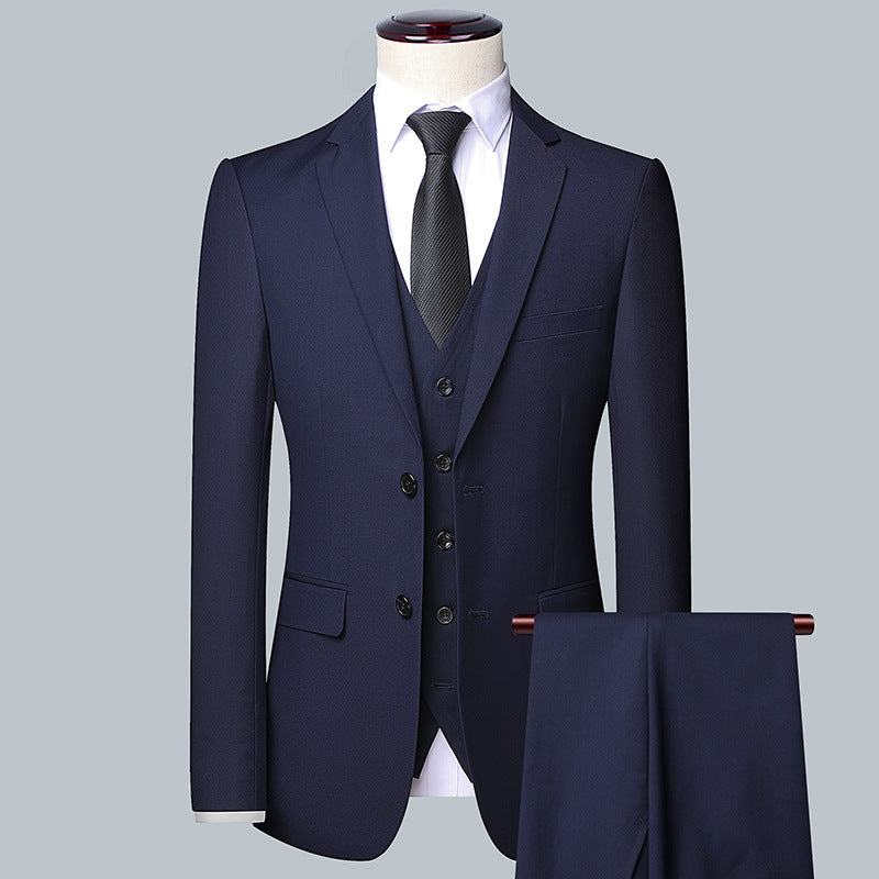 Casual Men's Slim Suit Men