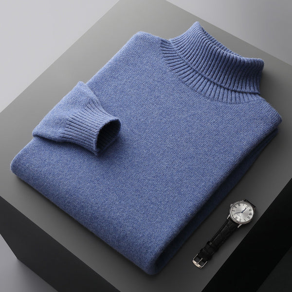 Men's Solid Color Sweater Bottoming Shirt