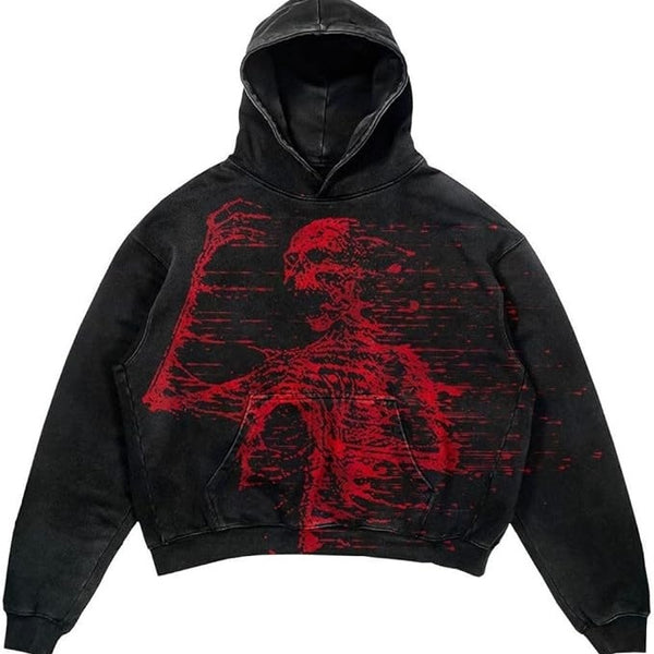 Men's Street Personality hooded sweater