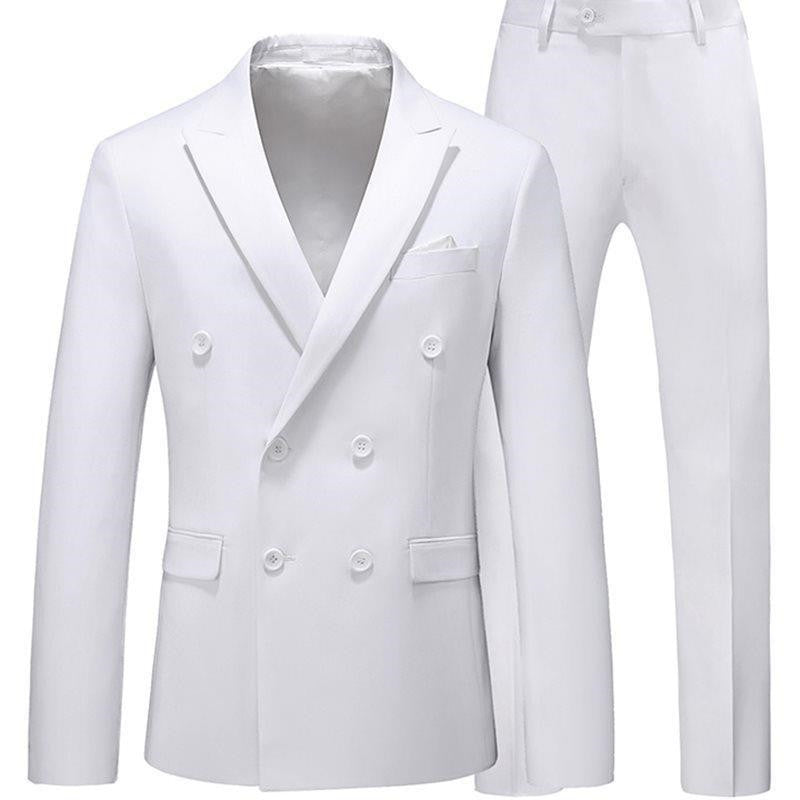 Men 2 Pieces Slim Fit Casual Tuxedo Suit men