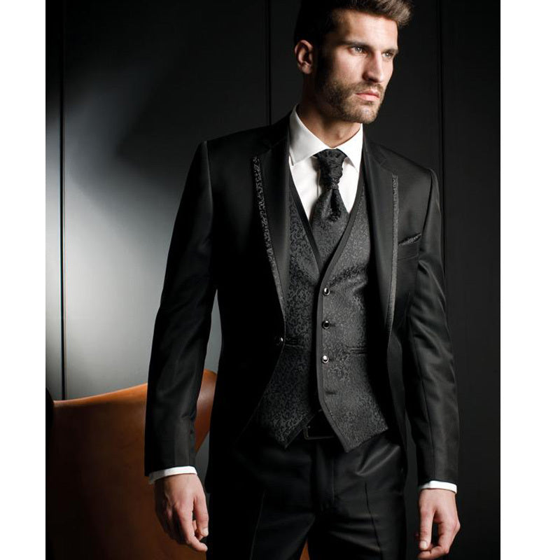 Men Prom Dress Slim suit