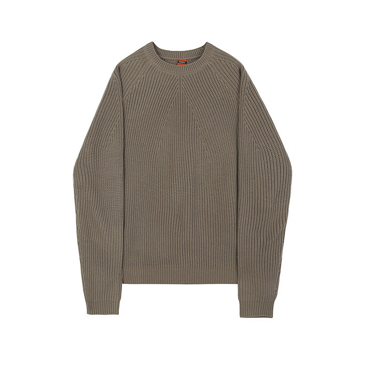 Men's Solid Color Sweater