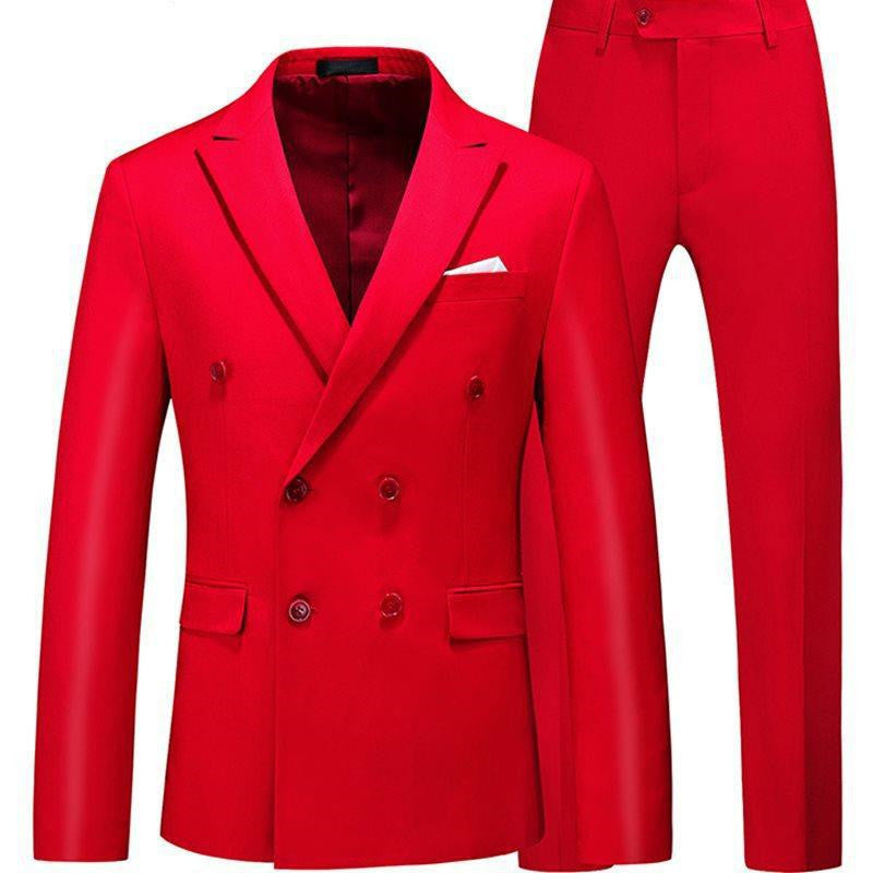 Men 2 Pieces Slim Fit Casual Tuxedo Suit men