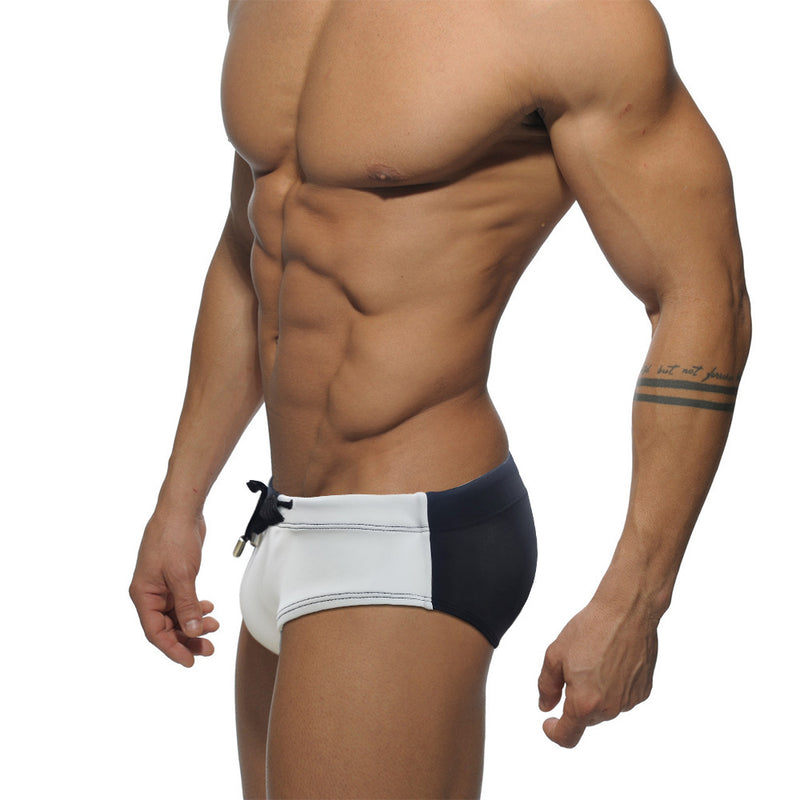 Men's Sports Style Sexy Swim Briefs Close-fitting Swimming Shorts