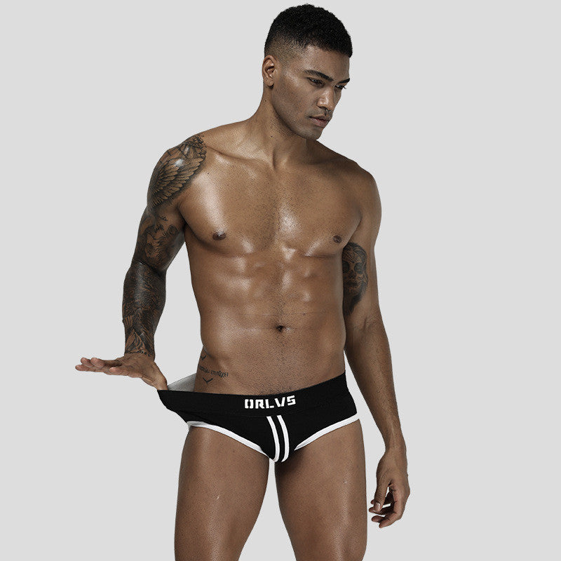 Men's Summer Breathable Low Waist Stretch Cotton Briefs