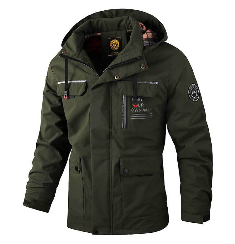 Parka Autumn And Winter Warm Windproof Coat