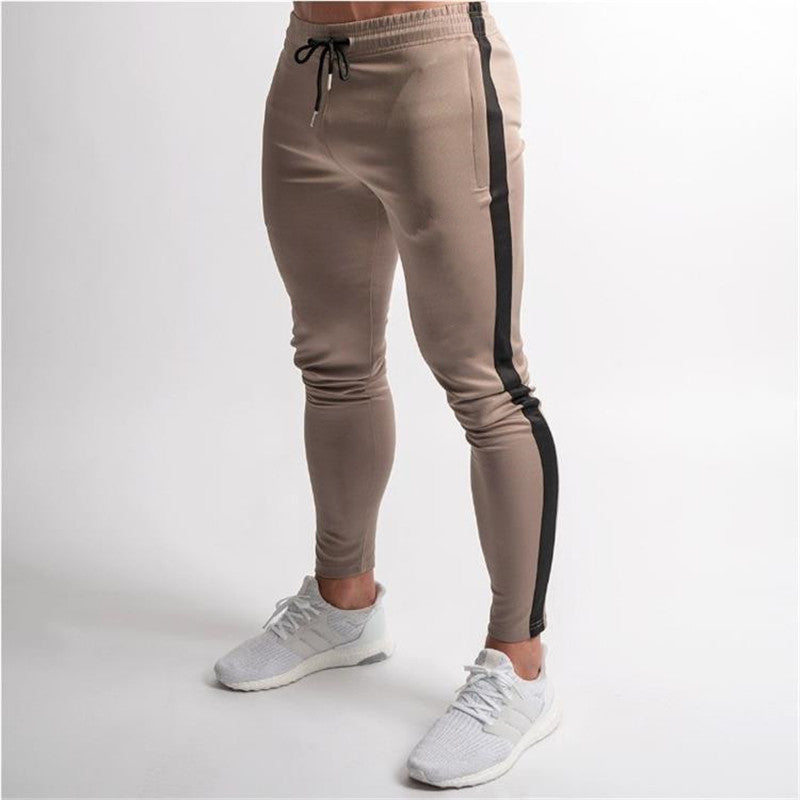 Sports cropped sweatpants men